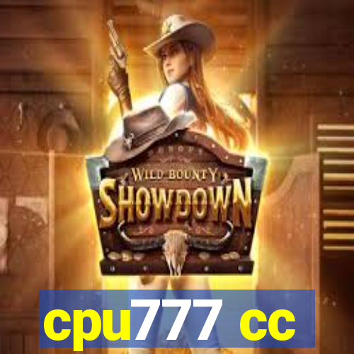 cpu777 cc